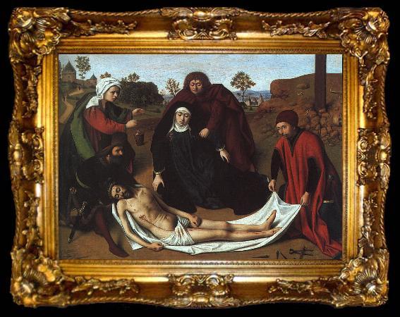 framed  CHRISTUS, Petrus The Lamentation hin, ta009-2